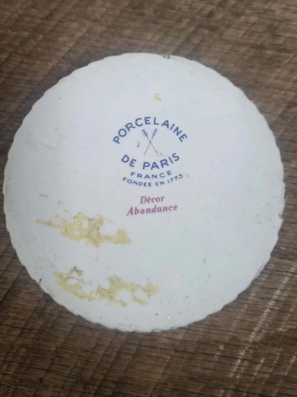 Vintage Porcelaine de Paris Ramekins ~ Bin 1B